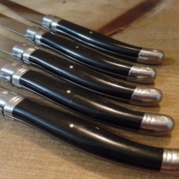 Set of 5 Barenthal L’Artet La Table France Bee Handle Steak Knives Set - Picture 10 of 11